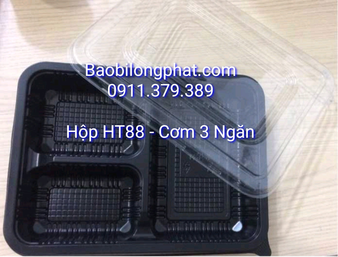 HỘP HT88 - CƠM 3 NGĂN 